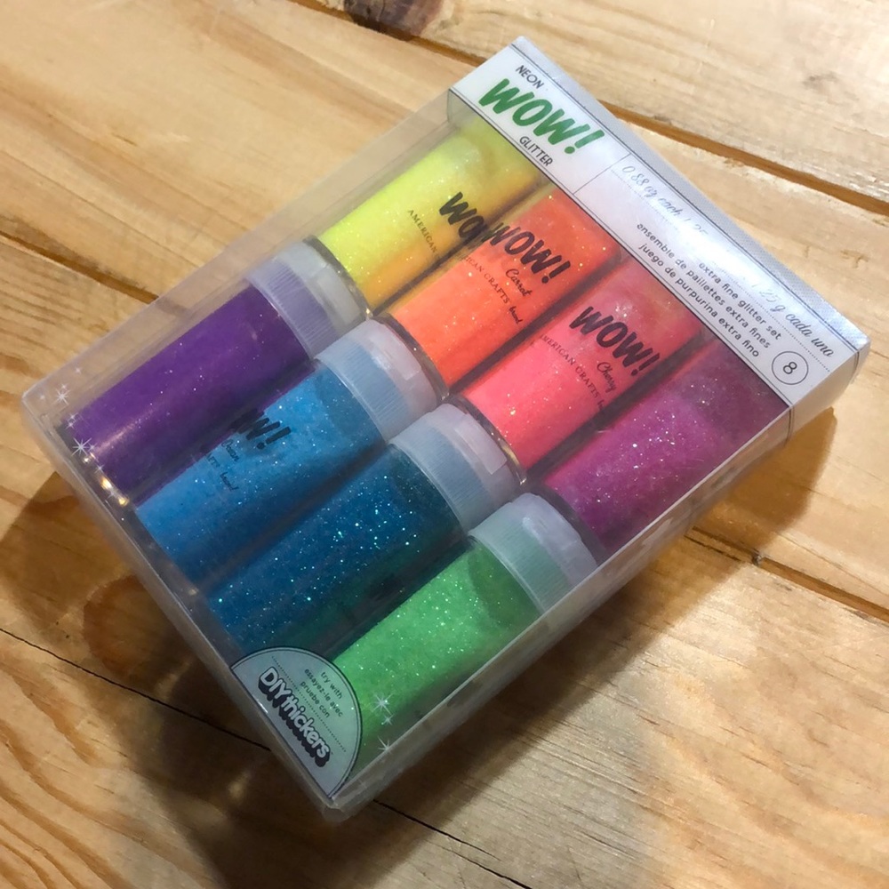 Fun neon glitter pack!